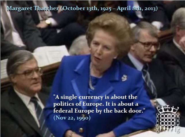 Thatcher-Federal Europe